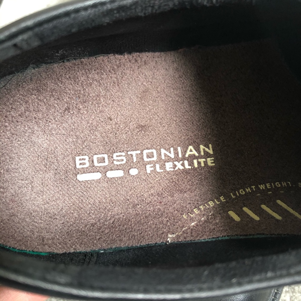 Bostonian Flexlite Clarks Bardwell Limit Wide Shoe - Picture 8 of 11